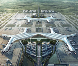 в новом аэропорту Чэнду начались тестовые полеты - фото - 1