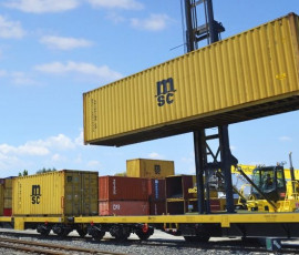 MSC запускает новый морской железнодорожный маршрут из Азии в Европу